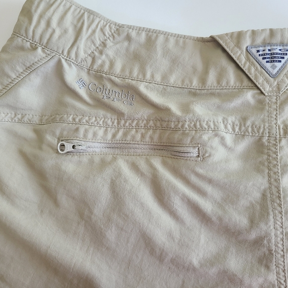 Columbia PFG Omni-Shade Tan Shorts Size L - Picture 5 of 6